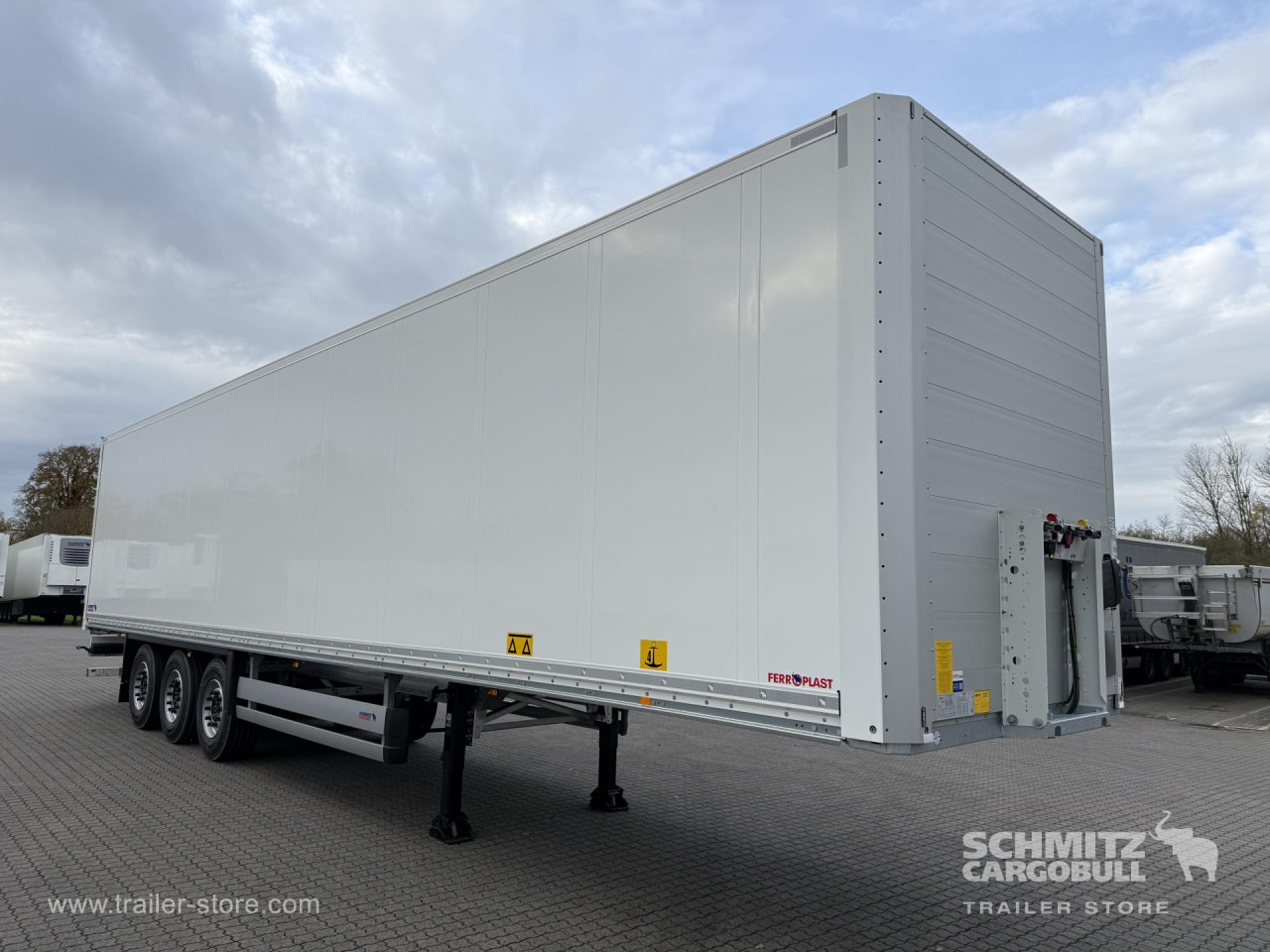 SCHMITZ Auflieger Trockenfrachtkoffer Standard Double deck - Closed box semi-trailer: picture 1 SCHMITZ Auflieger Trockenfrachtkoffer Standard Double deck - Closed box semi-trailer: picture 1