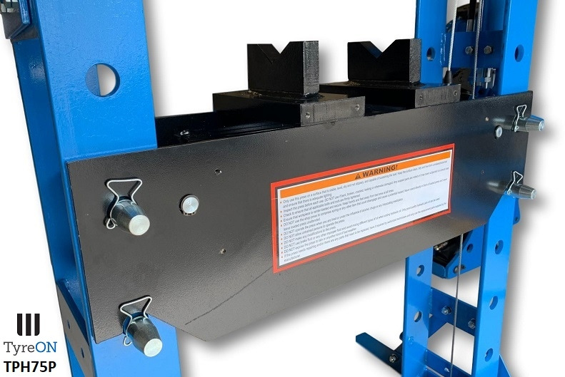 TPH75P Workshop press pneumatic hydraulic 75T - Workshop equipment: picture 3 TPH75P Workshop press pneumatic hydraulic 75T - Workshop equipment: picture 3