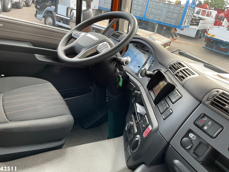 Hook lift truck, Crane truck DAF FAN CF 430 HMF 23 Tonmeter laadkraan: picture 13
