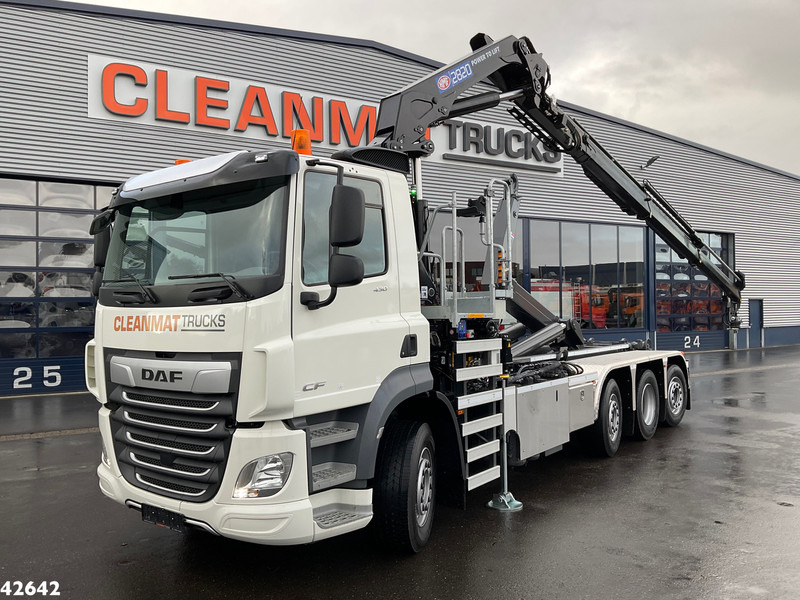 DAF FAQ CF 430 HMF 28 Tonmeter laadkraan - Hook lift truck, Crane truck: picture 1 DAF FAQ CF 430 HMF 28 Tonmeter laadkraan - Hook lift truck, Crane truck: picture 1