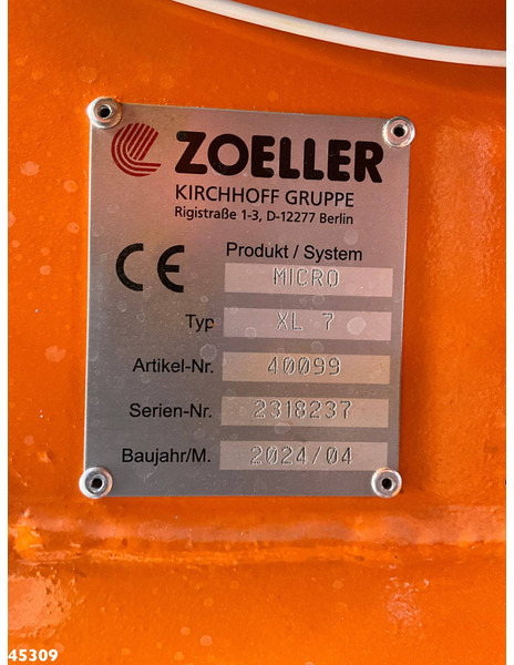 Garbage truck FUSO eCanter 9C18 M-Batt Zoeller 7m³ 100% Elektrisch: picture 13 Garbage truck FUSO eCanter 9C18 M-Batt Zoeller 7m³ 100% Elektrisch: picture 13