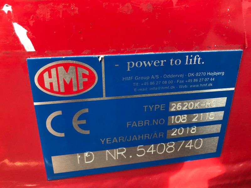 HMF 2620K-RC NEW AND UNUSED! - Loader crane: picture 4 HMF 2620K-RC NEW AND UNUSED! - Loader crane: picture 4