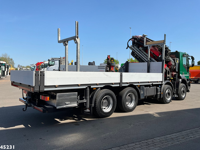 Crane truck Iveco Trakker AD410T41 Fassi 80 Tonmeter laadkraan + Fly-Jib Just 80.441 Km!: picture 8