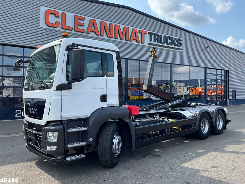 MAN TGS 28.460 Euro 6 Marrel 20 Ton haakarmsysteem - Hook lift truck: picture 1 MAN TGS 28.460 Euro 6 Marrel 20 Ton haakarmsysteem - Hook lift truck: picture 1