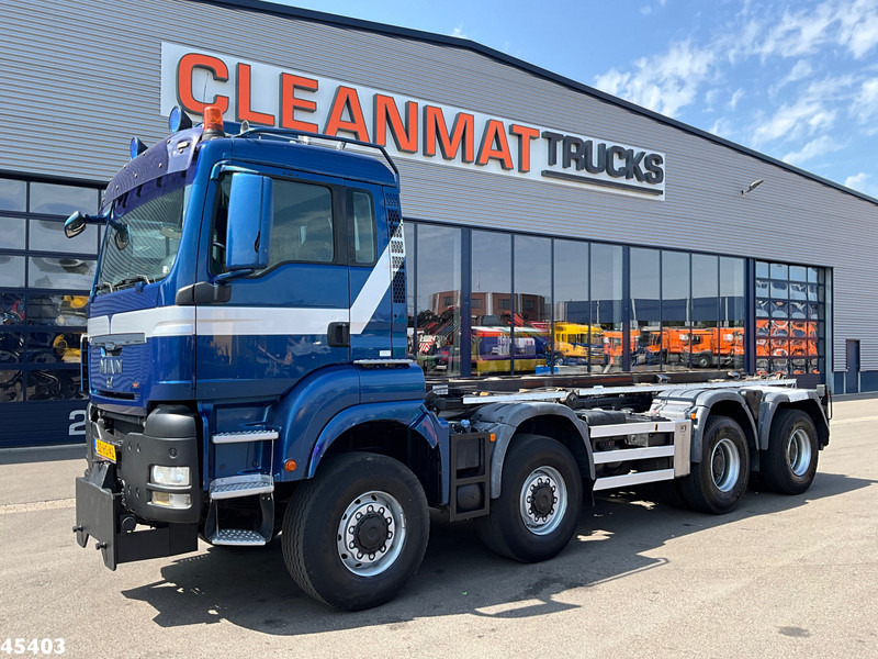 MAN TGS 43.440 8x8 HTS 30 Ton containersysteem + Vossebelt 20m³ container - Cable system truck: picture 4 MAN TGS 43.440 8x8 HTS 30 Ton containersysteem + Vossebelt 20m³ container - Cable system truck: picture 4