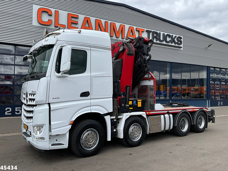 Mercedes-Benz Arocs 3251 8x4 Euro 6 Retarder HMF 85 Tonmeter laadkraan Fly-Jib - Crane truck: picture 2 Mercedes-Benz Arocs 3251 8x4 Euro 6 Retarder HMF 85 Tonmeter laadkraan Fly-Jib - Crane truck: picture 2
