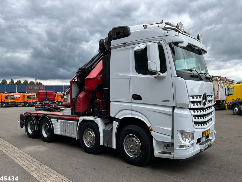 Mercedes-Benz Arocs 3251 8x4 Euro 6 Retarder HMF 85 Tonmeter laadkraan Fly-Jib - Crane truck: picture 4 Mercedes-Benz Arocs 3251 8x4 Euro 6 Retarder HMF 85 Tonmeter laadkraan Fly-Jib - Crane truck: picture 4