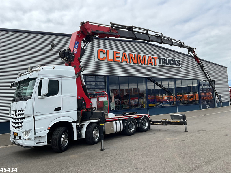 Mercedes-Benz Arocs 3251 8x4 Euro 6 Retarder HMF 85 Tonmeter laadkraan Fly-Jib - Crane truck: picture 1 Mercedes-Benz Arocs 3251 8x4 Euro 6 Retarder HMF 85 Tonmeter laadkraan Fly-Jib - Crane truck: picture 1