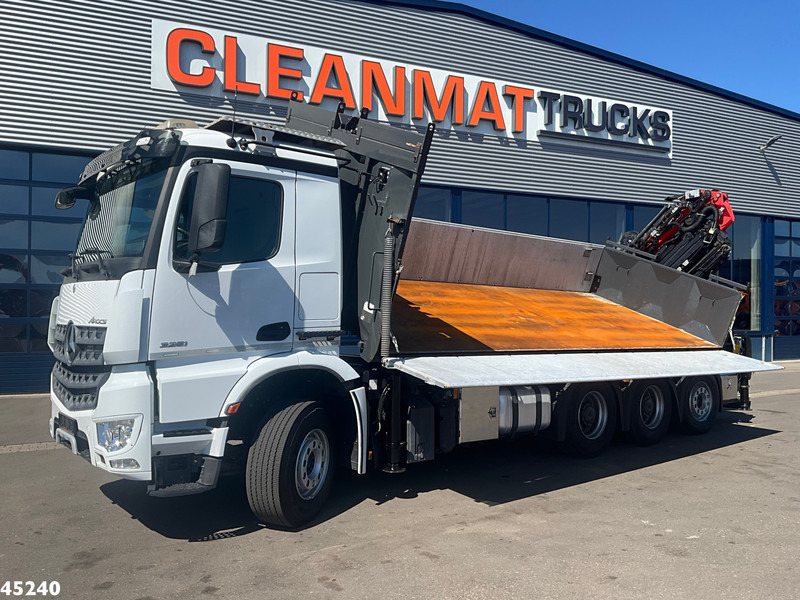 Mercedes-Benz Arocs 3251 8x4 Euro 6 Retarder Palfinger 34 Tonmeter laadkraan + Fly-Jib 2 zijdige kipper Just 146.766 km! - Tipper, Crane truck: picture 1 Mercedes-Benz Arocs 3251 8x4 Euro 6 Retarder Palfinger 34 Tonmeter laadkraan + Fly-Jib 2 zijdige kipper Just 146.766 km! - Tipper, Crane truck: picture 1