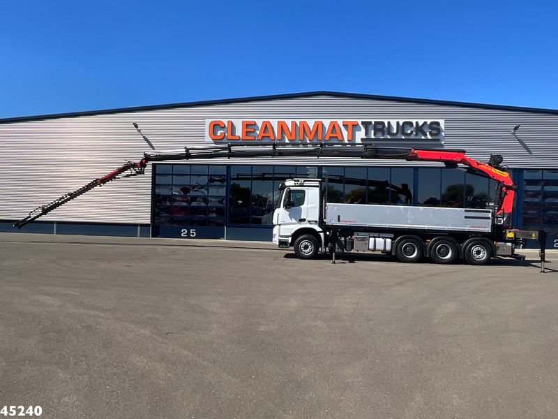 Mercedes-Benz Arocs 3251 8x4 Euro 6 Retarder Palfinger 34 Tonmeter laadkraan + Fly-Jib 2 zijdige kipper Just 146.766 km! - Tipper, Crane truck: picture 2 Mercedes-Benz Arocs 3251 8x4 Euro 6 Retarder Palfinger 34 Tonmeter laadkraan + Fly-Jib 2 zijdige kipper Just 146.766 km! - Tipper, Crane truck: picture 2