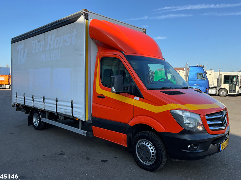 Mercedes-Benz Sprinter 516 Euro 6 Schuifzeilen laadbak DHollandia laadklep - Box truck: picture 4 Mercedes-Benz Sprinter 516 Euro 6 Schuifzeilen laadbak DHollandia laadklep - Box truck: picture 4
