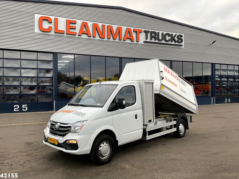 SAIC Maxus EV80 LWB Veegvuilkipper 100% elektrisch Just 12.225 km! - Garbage truck: picture 1 SAIC Maxus EV80 LWB Veegvuilkipper 100% elektrisch Just 12.225 km! - Garbage truck: picture 1