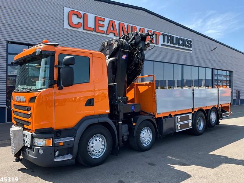Scania G 450 Euro 6 HMF 60 Tonmeter laadkraan + Fly-Jib - Crane truck: picture 2 Scania G 450 Euro 6 HMF 60 Tonmeter laadkraan + Fly-Jib - Crane truck: picture 2