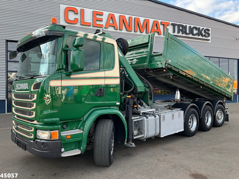 Scania G 490 8x4 Euro 6 Hiab 24 Tonmeter laadkraan - Tipper, Crane truck: picture 3 Scania G 490 8x4 Euro 6 Hiab 24 Tonmeter laadkraan - Tipper, Crane truck: picture 3