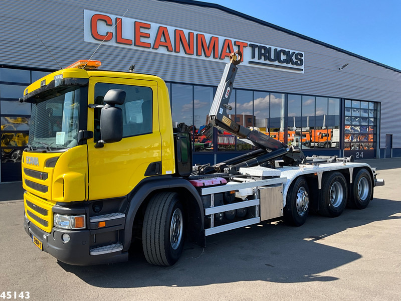 Scania P 450 Euro 6 Hyvalift 26 Ton haakarmsysteem - Hook lift truck: picture 1 Scania P 450 Euro 6 Hyvalift 26 Ton haakarmsysteem - Hook lift truck: picture 1