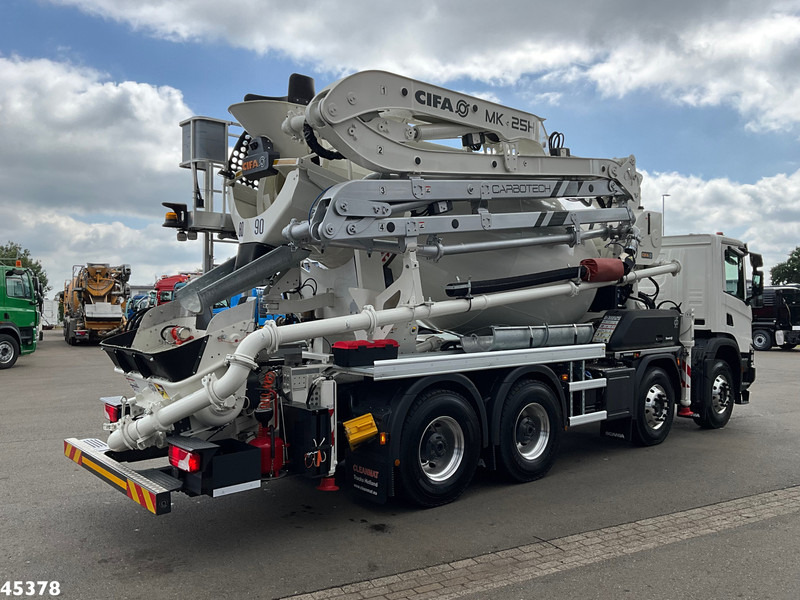Scania P 450 XT 8x4 Euro 6 Retarder CIFA 7m³ Mixer + Pumi Pump 25 m³ NEW AND UNUSED! - Concrete pump truck: picture 4 Scania P 450 XT 8x4 Euro 6 Retarder CIFA 7m³ Mixer + Pumi Pump 25 m³ NEW AND UNUSED! - Concrete pump truck: picture 4