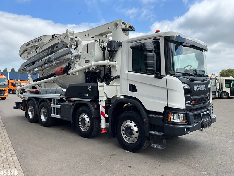 Scania P 450 XT 8x4 Euro 6 Retarder CIFA 7m³ Mixer + Pumi Pump 25 m³ NEW AND UNUSED! - Concrete pump truck: picture 3 Scania P 450 XT 8x4 Euro 6 Retarder CIFA 7m³ Mixer + Pumi Pump 25 m³ NEW AND UNUSED! - Concrete pump truck: picture 3