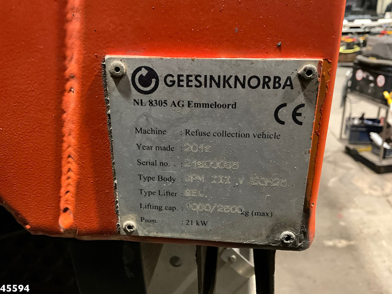 Volvo FM 330 Euro 6 Geesink 20m³ on lease Volvo FM 330 Euro 6 Geesink 20m³: picture 19