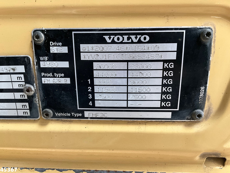 Hook lift truck Volvo FM 410 AJK 20 Ton haakarmsysteem: picture 14