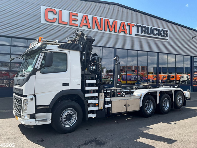 Volvo FM 500 8x4 Euro 6 HMF 19 Tonmeter Z-kraan - Hook lift truck, Crane truck: picture 2 Volvo FM 500 8x4 Euro 6 HMF 19 Tonmeter Z-kraan - Hook lift truck, Crane truck: picture 2