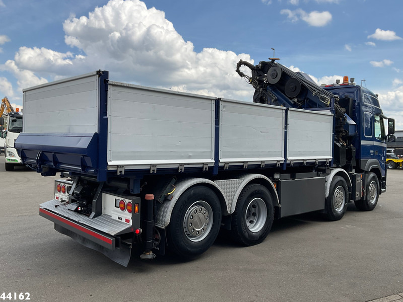Tipper, Crane truck Volvo FM 500 Euro 6 HMF 50 Tonmeter laadkraan + Fly-Jib: picture 6