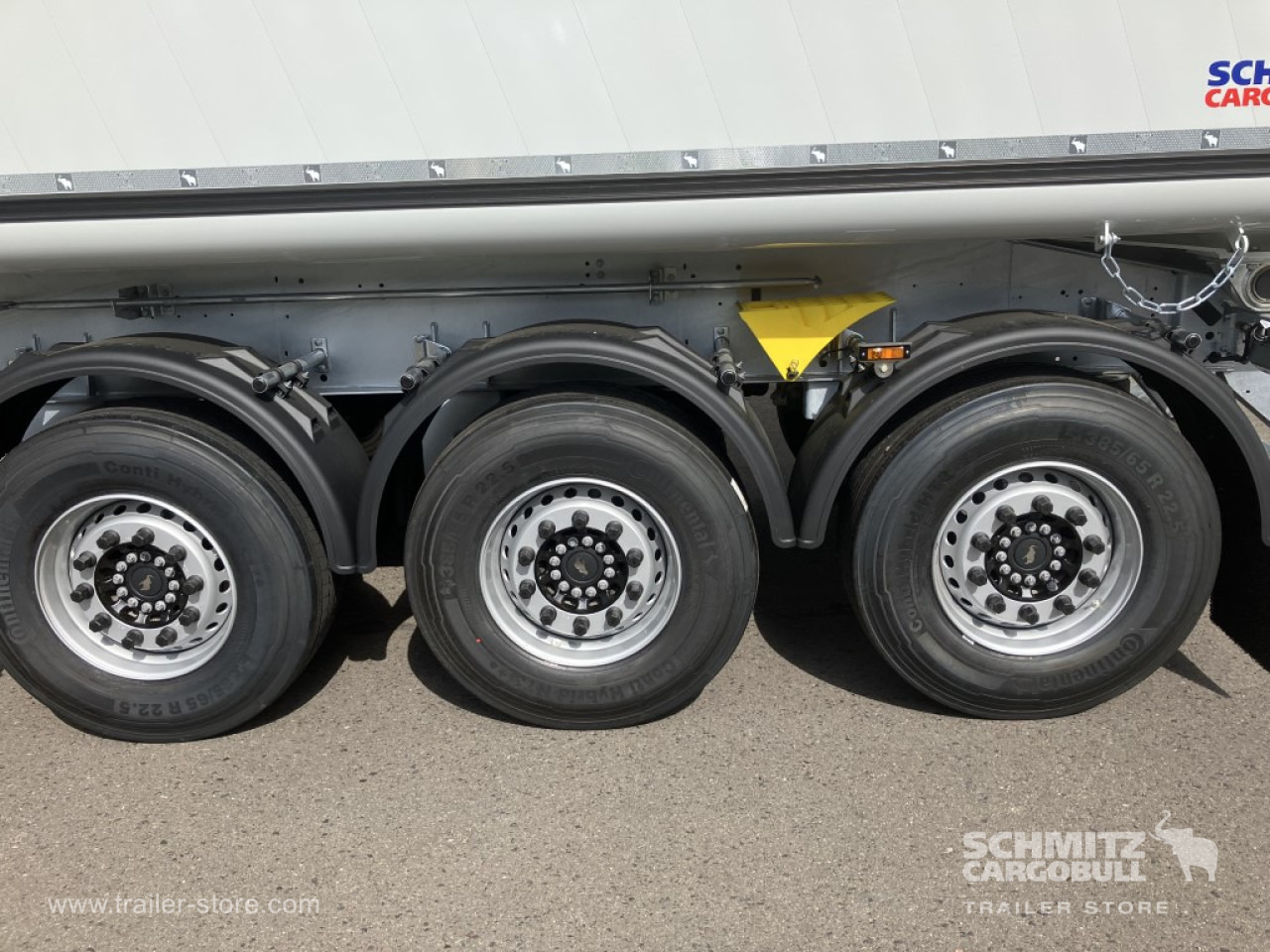 SCHMITZ Auflieger Kipper Alukastenmulde 52m³ - Tipper semi-trailer: picture 4 SCHMITZ Auflieger Kipper Alukastenmulde 52m³ - Tipper semi-trailer: picture 4