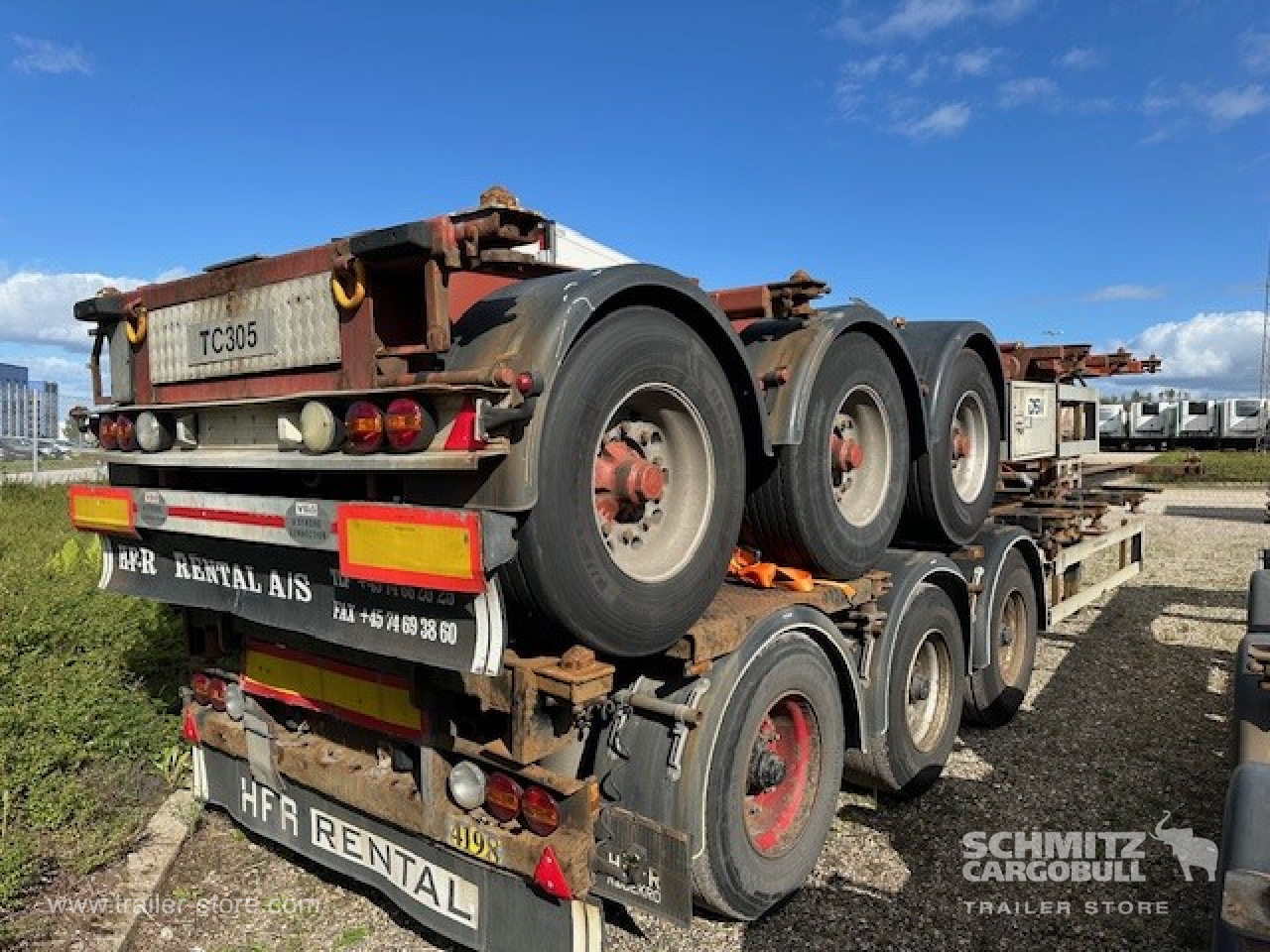 HFR Containerchassis Standard - Container transporter/ Swap body semi-trailer: picture 3 HFR Containerchassis Standard - Container transporter/ Swap body semi-trailer: picture 3