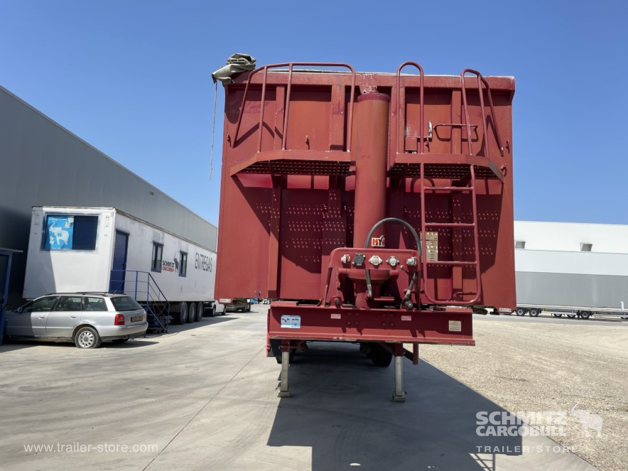 Tipper semi-trailer Semiremolque Volquete Aluminio cuadrada: picture 13