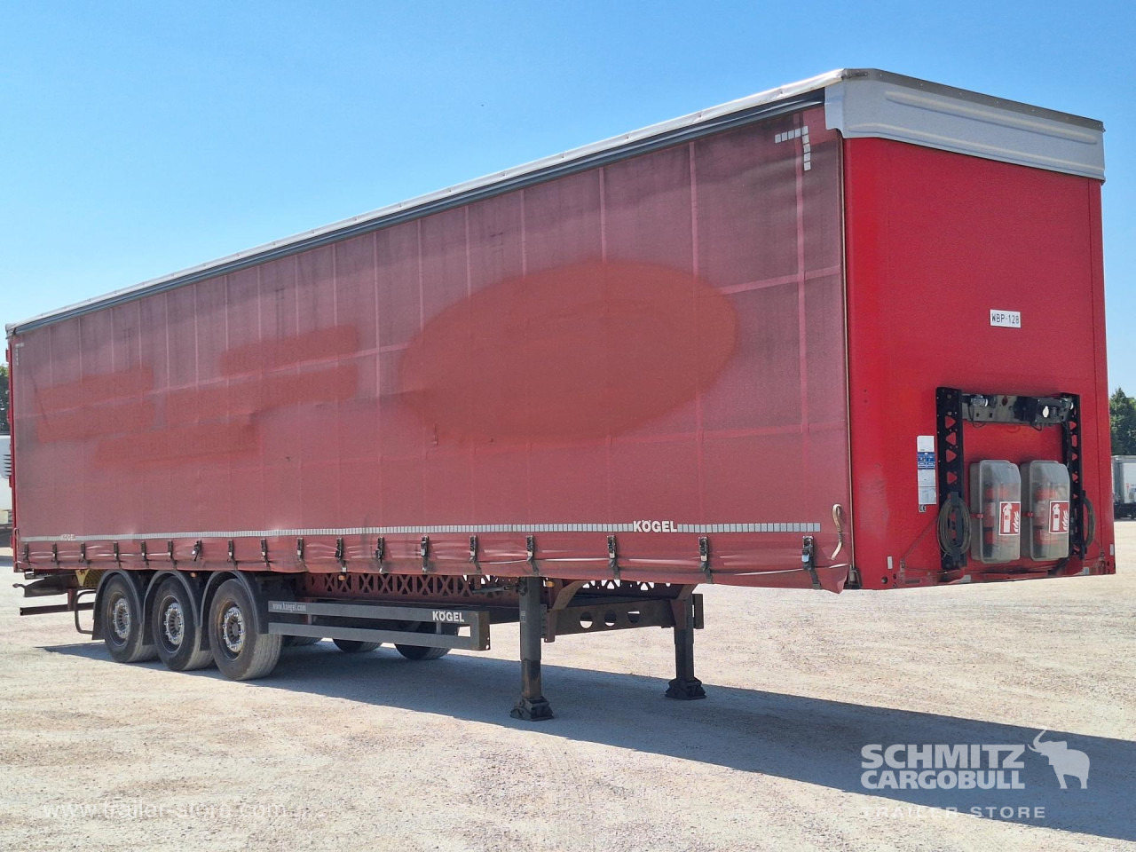 KOEGEL Tolóponyva Szabvány - Curtainsider semi-trailer: picture 1 KOEGEL Tolóponyva Szabvány - Curtainsider semi-trailer: picture 1