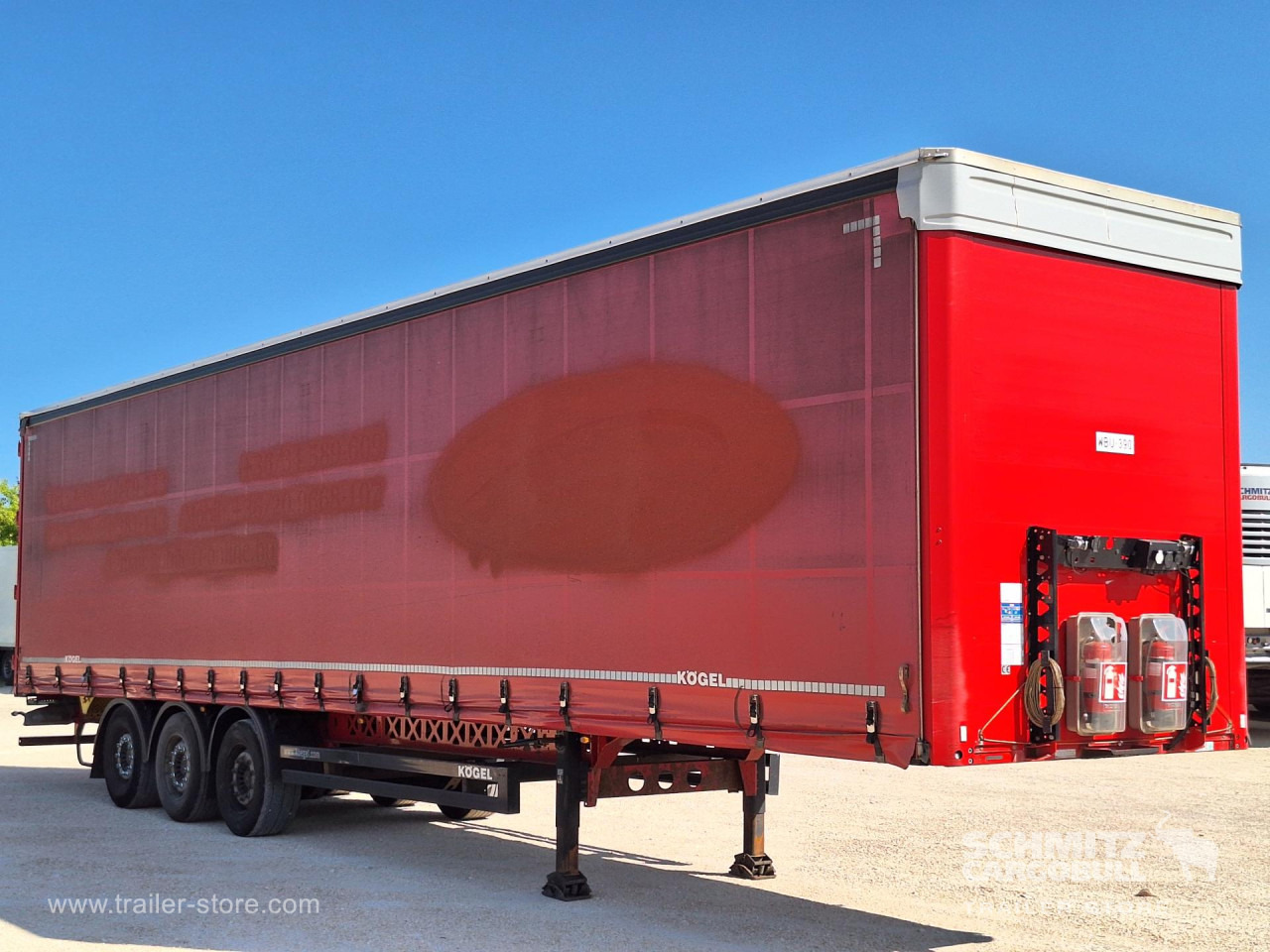 KOEGEL Tolóponyva Szabvány - Curtainsider semi-trailer: picture 1 KOEGEL Tolóponyva Szabvány - Curtainsider semi-trailer: picture 1