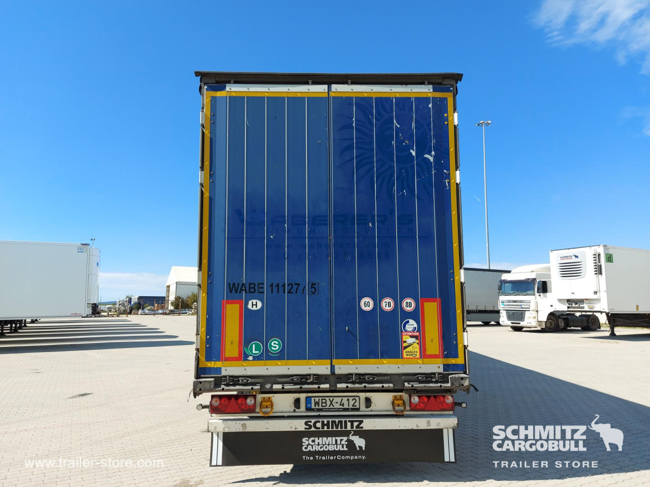 SCHMITZ Curtainsider Mega - Curtainsider semi-trailer: picture 4 SCHMITZ Curtainsider Mega - Curtainsider semi-trailer: picture 4