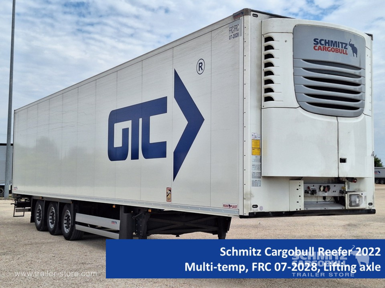 SCHMITZ Reefer Multitemp - Isothermal semi-trailer: picture 1 SCHMITZ Reefer Multitemp - Isothermal semi-trailer: picture 1