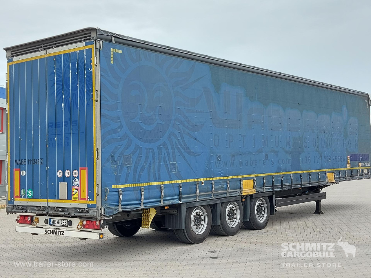 SCHMITZ Tolóponyva Mega - Curtainsider semi-trailer: picture 5 SCHMITZ Tolóponyva Mega - Curtainsider semi-trailer: picture 5