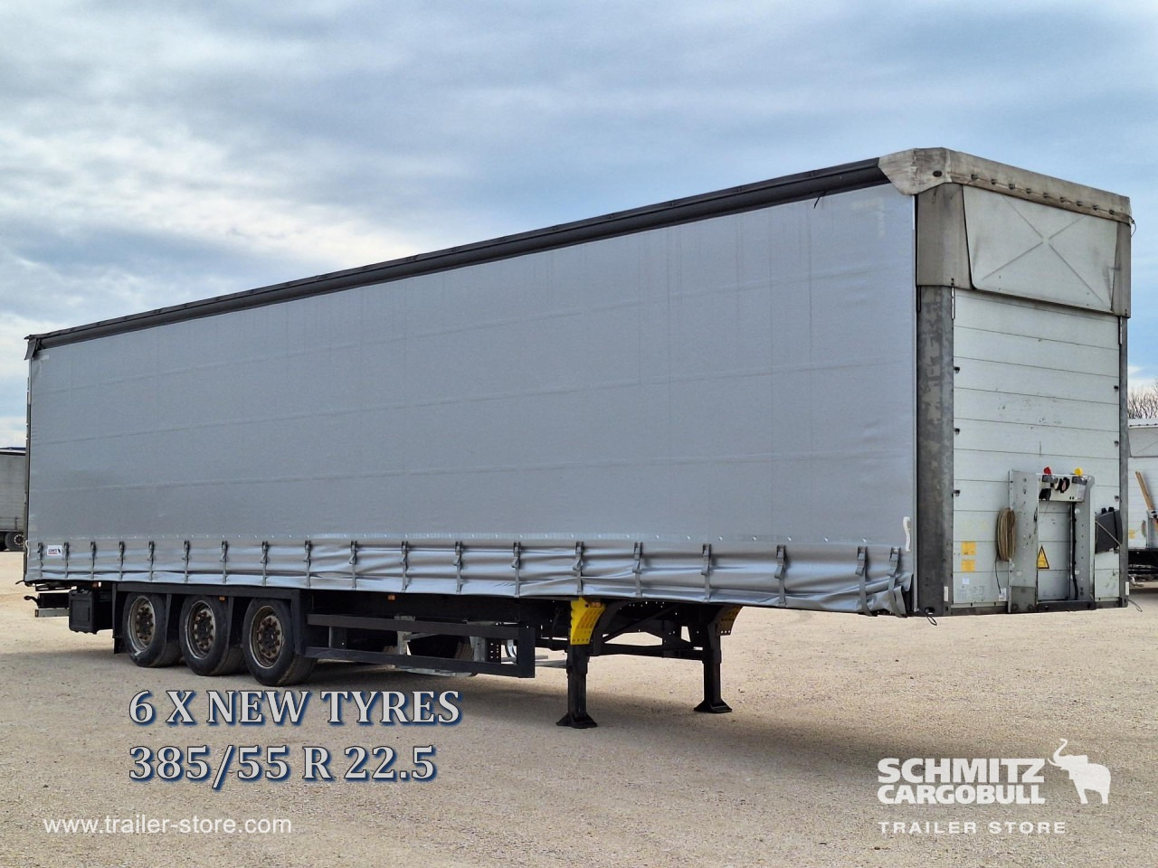 SCHMITZ Tolóponyva Mega - Curtainsider semi-trailer: picture 1 SCHMITZ Tolóponyva Mega - Curtainsider semi-trailer: picture 1