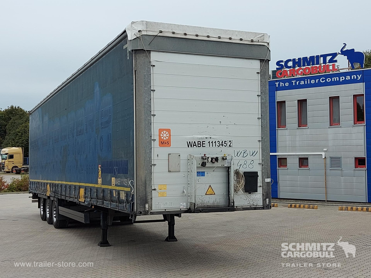 SCHMITZ Tolóponyva Mega - Curtainsider semi-trailer: picture 5 SCHMITZ Tolóponyva Mega - Curtainsider semi-trailer: picture 5