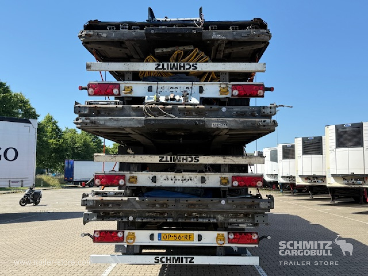Curtainsider semi-trailer SCHMITZ Oplegger Schuifzeil Standard: picture 12