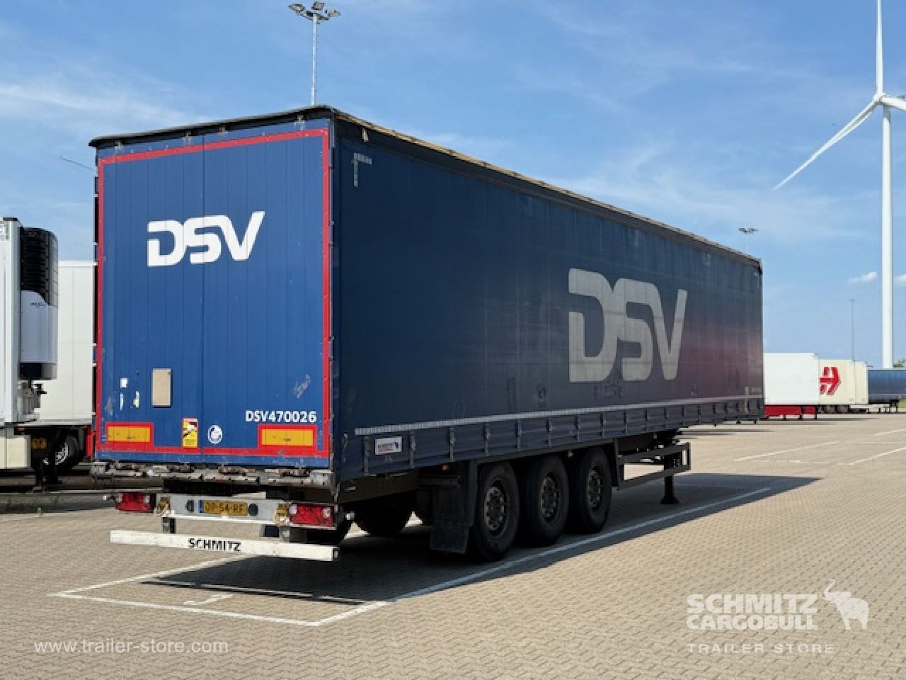 Curtainsider semi-trailer SCHMITZ Oplegger Schuifzeil Standard: picture 15