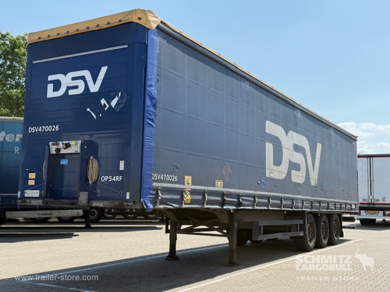 Curtainsider semi-trailer SCHMITZ Oplegger Schuifzeil Standard: picture 14