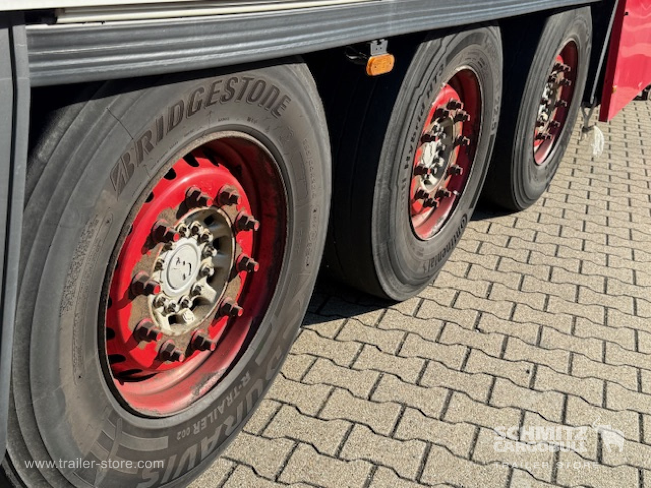 Isothermal semi-trailer SCHMITZ Oplegger Vries Multitemp: picture 7