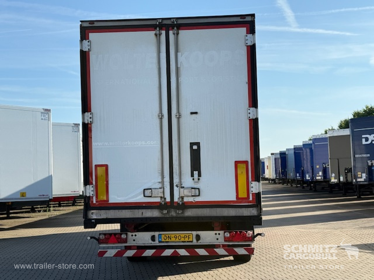 Isothermal semi-trailer SCHMITZ Oplegger Vries Multitemp: picture 13