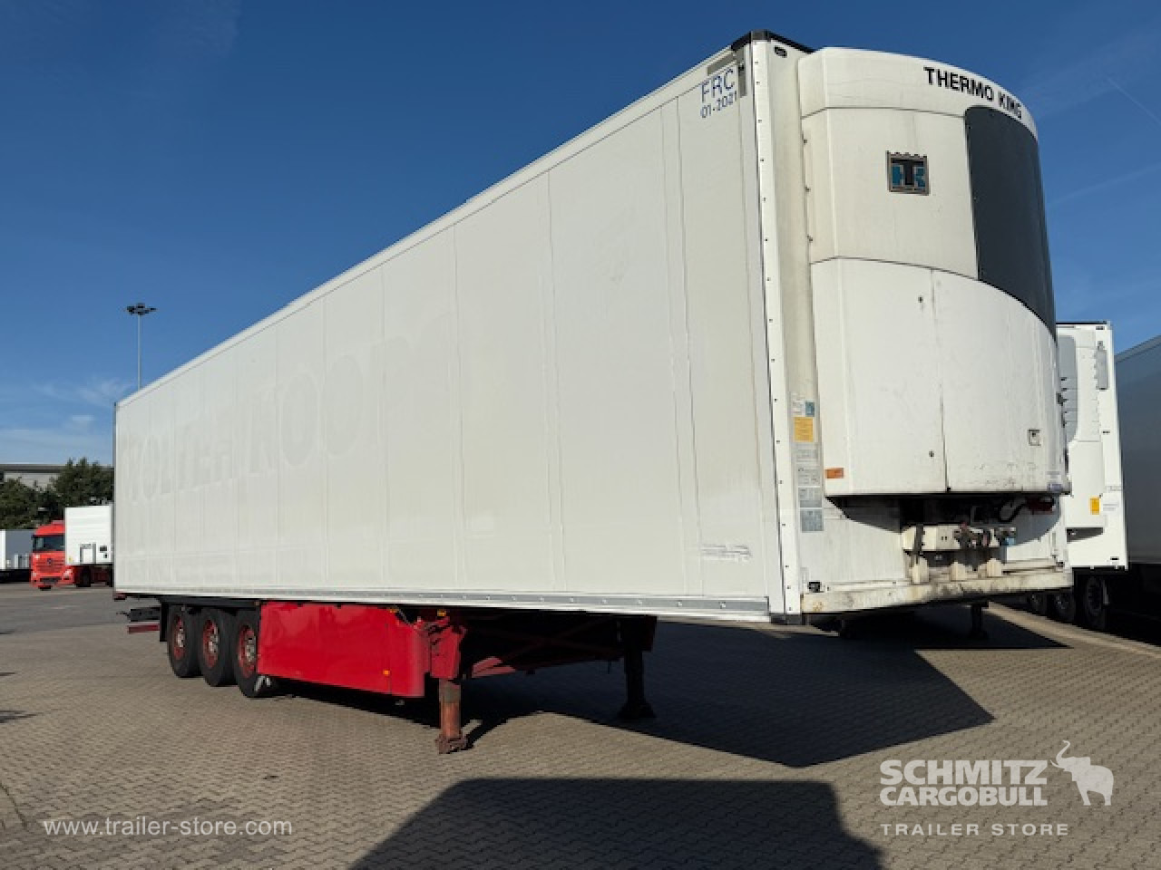 Isothermal semi-trailer SCHMITZ Oplegger Vries Multitemp: picture 11
