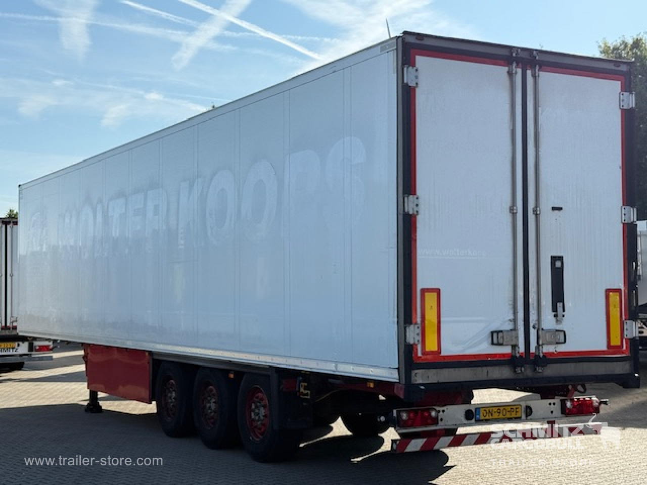 Isothermal semi-trailer SCHMITZ Oplegger Vries Multitemp: picture 12