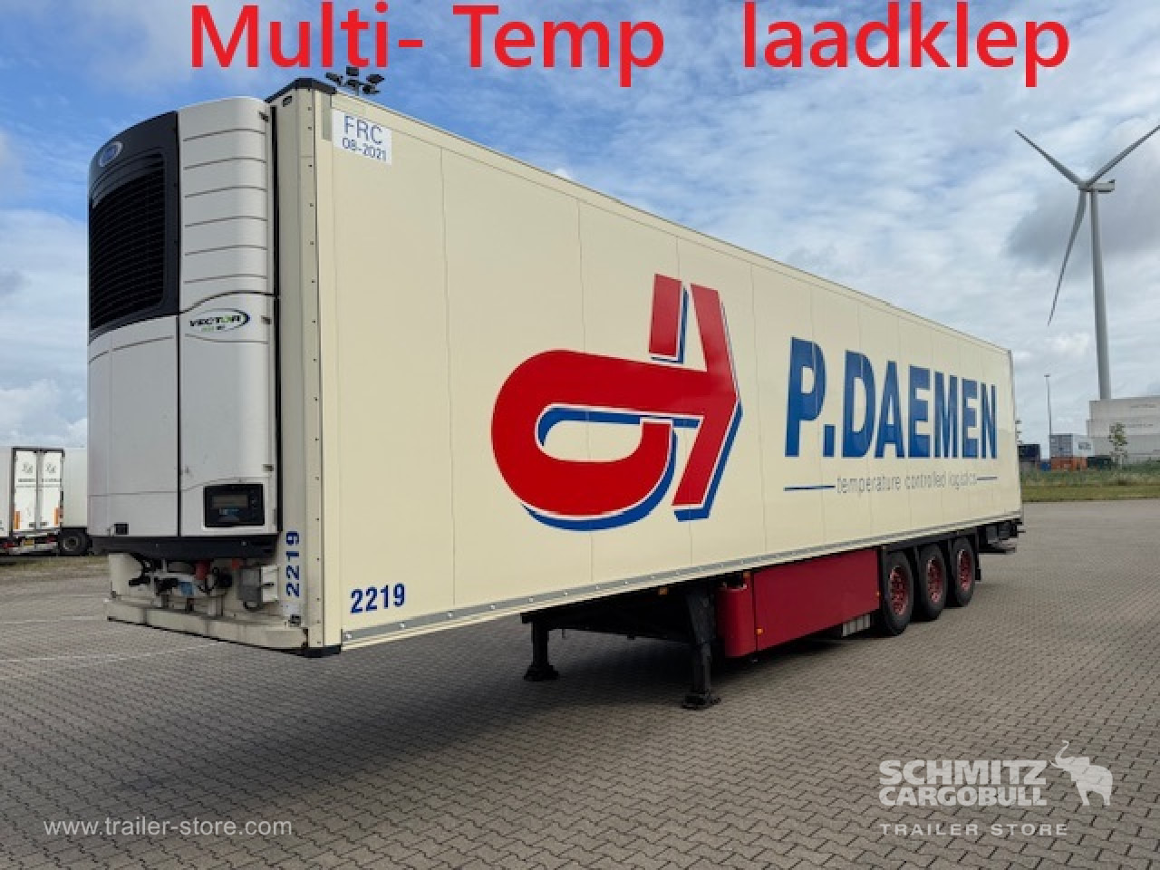 SCHMITZ Oplegger Vries Multitemp Taillift - Isothermal semi-trailer: picture 1 SCHMITZ Oplegger Vries Multitemp Taillift - Isothermal semi-trailer: picture 1