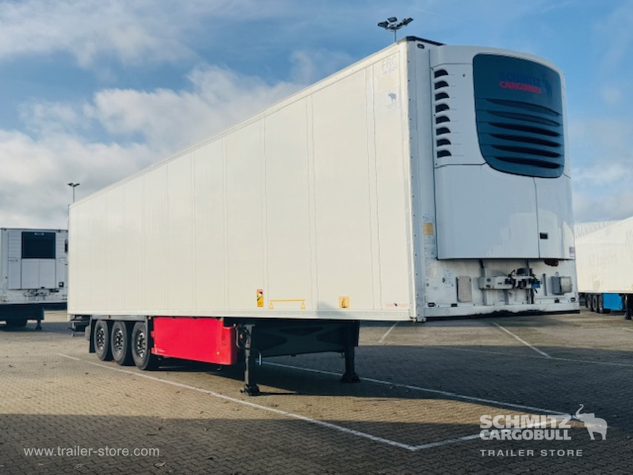Isothermal semi-trailer SCHMITZ Oplegger Vries Standard Double deck: picture 11