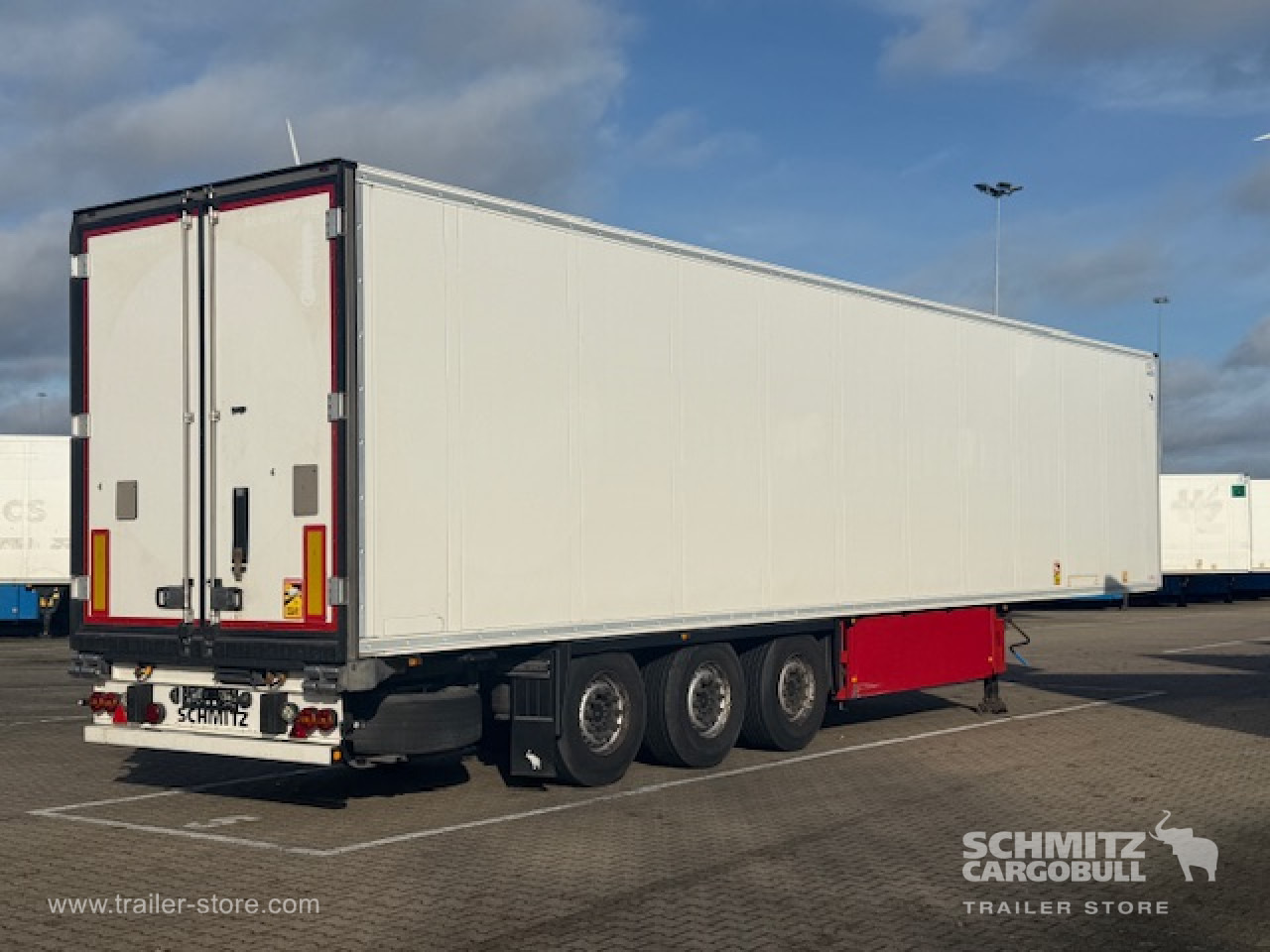 Isothermal semi-trailer SCHMITZ Oplegger Vries Standard Double deck: picture 8