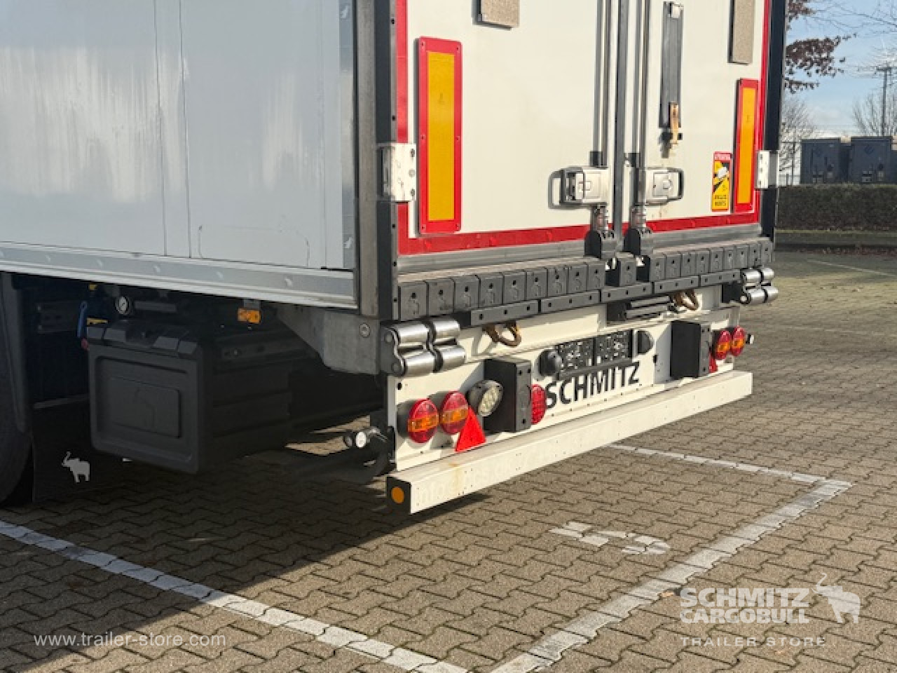 Isothermal semi-trailer SCHMITZ Oplegger Vries Standard Double deck: picture 14