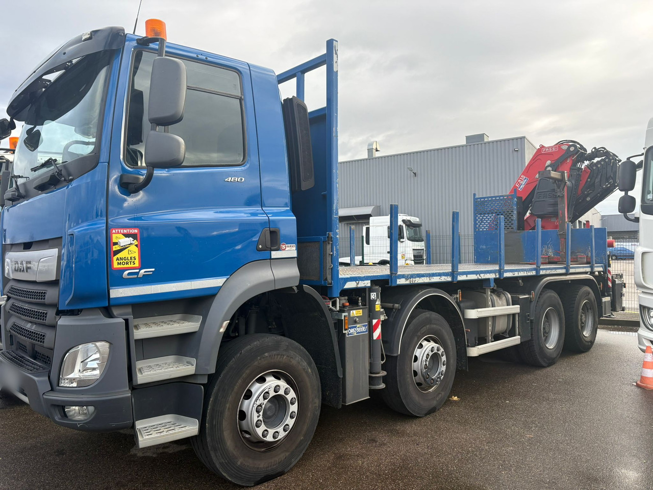 DAF CF 480 8x4 E6 / Fassi F315A.2.26 crane / flatbedCF 480 8x4 E6 / Fassi F315A.2.26 crane / flatbed - Crane truck, Crane truck: picture 3 DAF CF 480 8x4 E6 / Fassi F315A.2.26 crane / flatbedCF 480 8x4 E6 / Fassi F315A.2.26 crane / flatbed - Crane truck, Crane truck: picture 3
