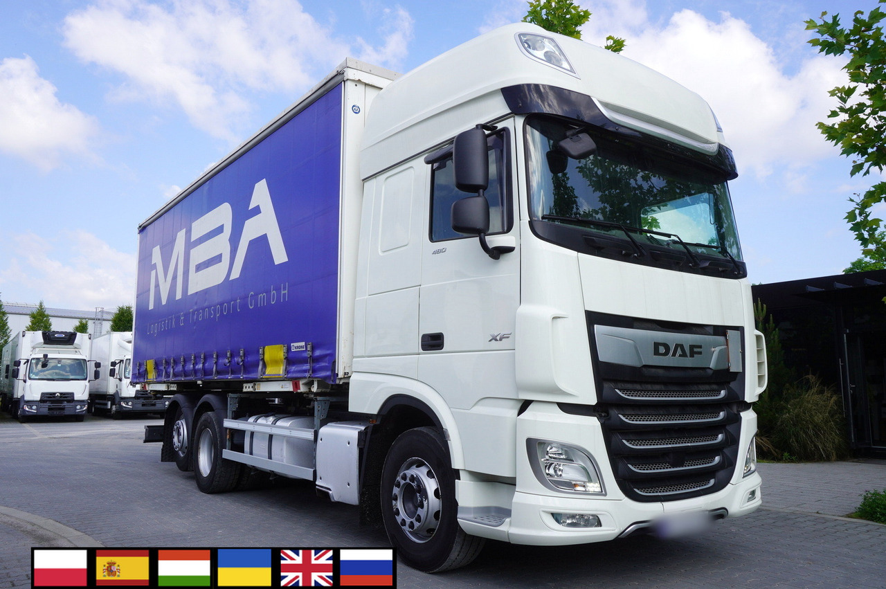 DAF DAF XF 480 SSC / Curtainsider 19 EPAL / 2021 - Curtainsider truck: picture 1 DAF DAF XF 480 SSC / Curtainsider 19 EPAL / 2021 - Curtainsider truck: picture 1