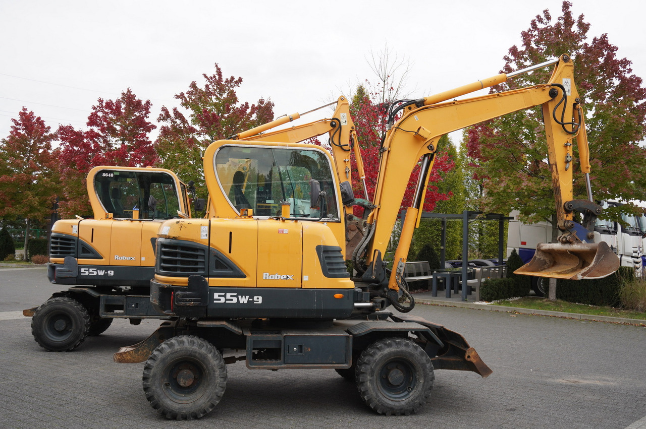 Hyundai Robex 55W-9 Wheeled Excavator 5.5t / 2 units - Wheel excavator: picture 4 Hyundai Robex 55W-9 Wheeled Excavator 5.5t / 2 units - Wheel excavator: picture 4