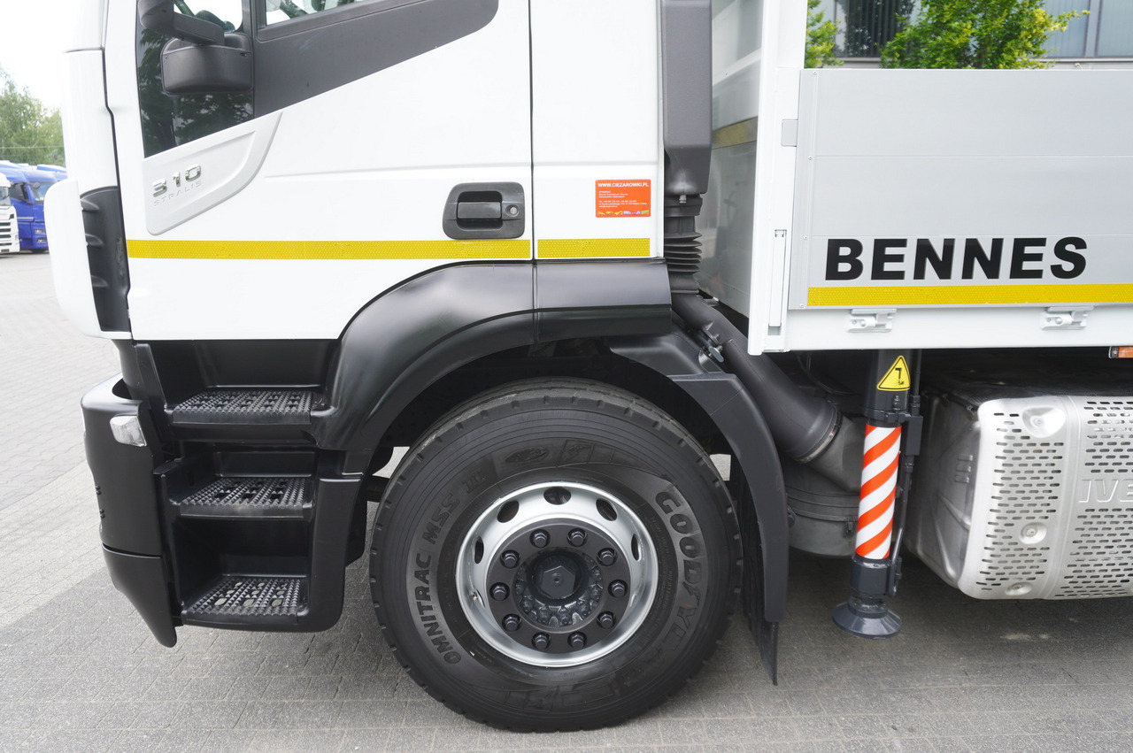 Crane truck, Crane truck Iveco Stralis 310 / 34 tho km !!! / FASSI 4 Tons 400 MTH! / Flatbed: picture 22